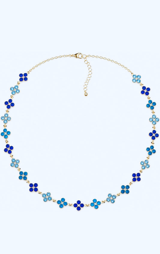 Collier "Cendrillon" BLUE